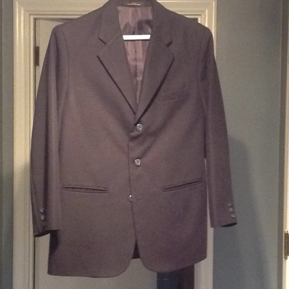 Claiborne boys size 16 reg Navy sport coat